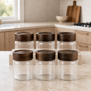 Space Gewürzdose 6er Set 8cm