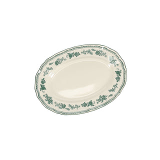 Servierschale 25,5x18cm oval grün Cyril