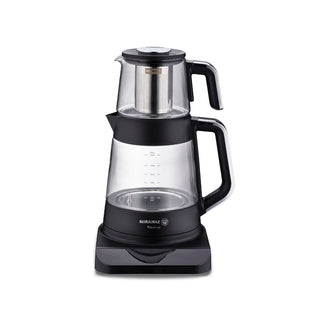 Korkmaz Prosense Elektrischer Teekocher Glas Digitaldisplay 0,8 Liter 1,8 Liter