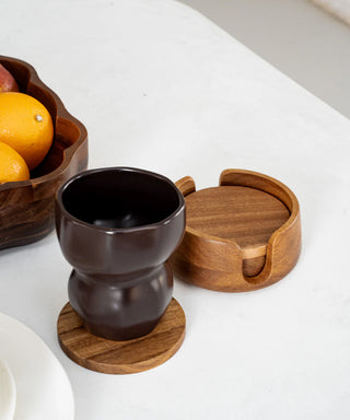 Akazie Lumo Untersetzer-Set - 5 Tlg