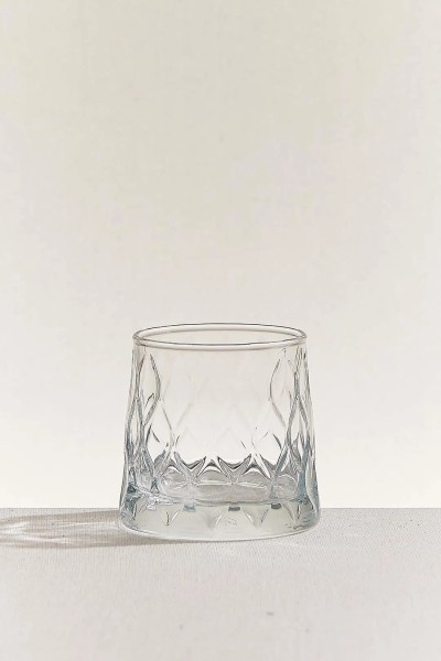 Pasabahce Leafy Wasserglas Whiskey Glas 300 ml 4er Set