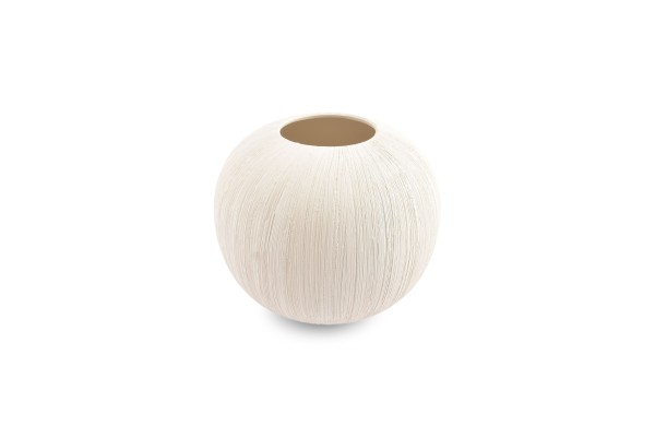 Vase Vico 23xH19,5cm beige