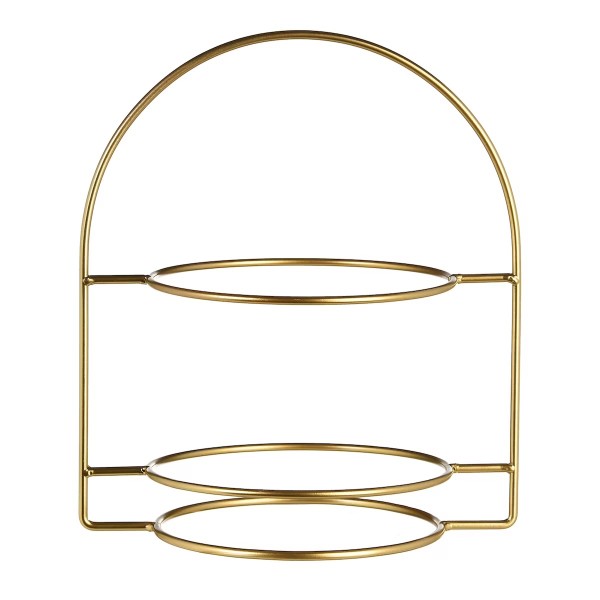 Metall Etagere Gestell gold
